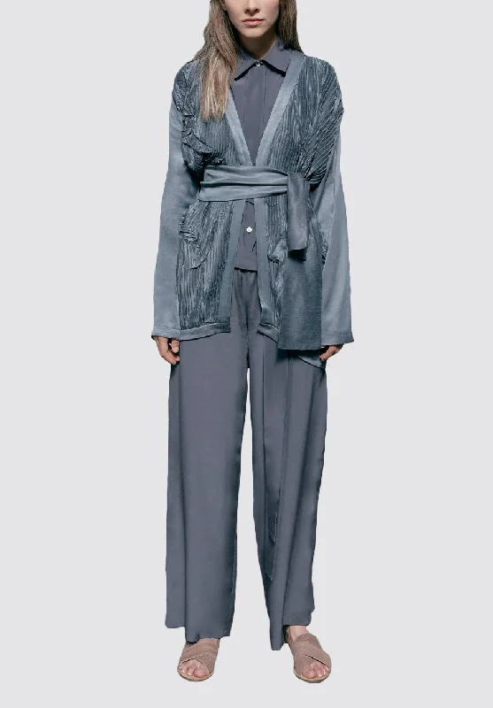 Deal Alert Dvaita Chandra Blazer Plissé