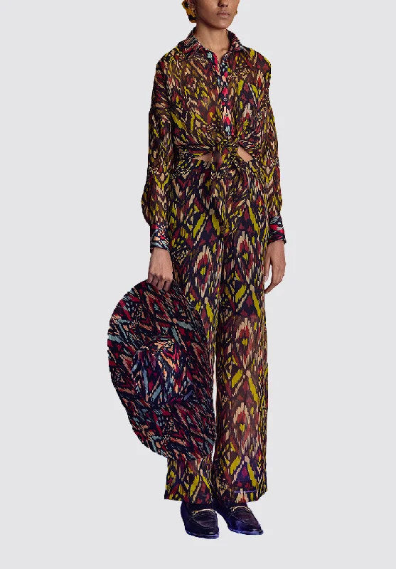 Special Price Ikat Organza Shirt