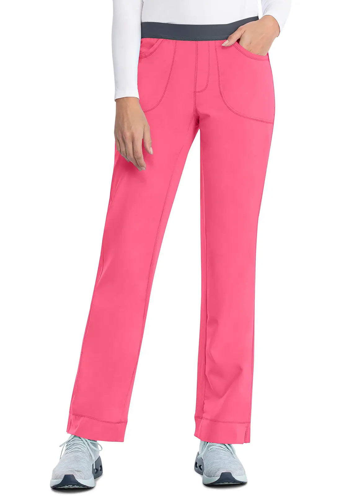 New Deals Infinity Women's Slim Pull-On Pant - Carmine Pink