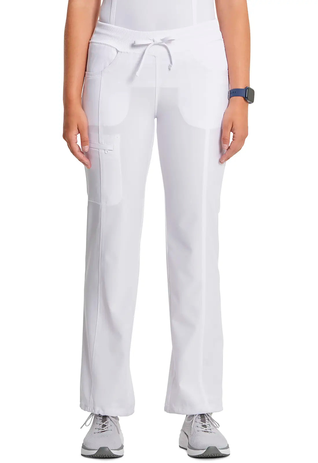 Extra Savings Infinity Women's Straight Leg Drawstring Pant - White