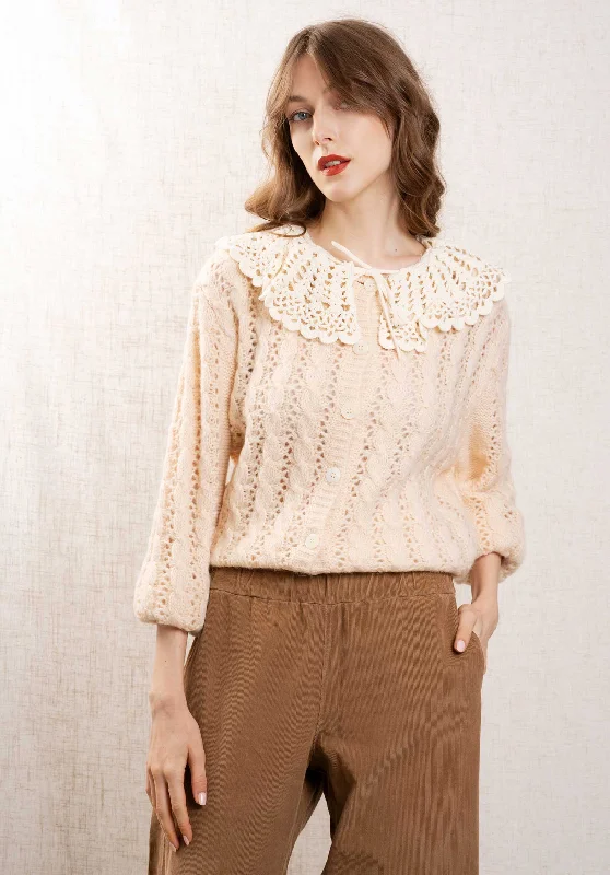 Price Drop Cardigan Ascalian Ascaliane Blush