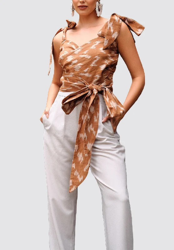 Don't Wait Naida Top | Amy Print