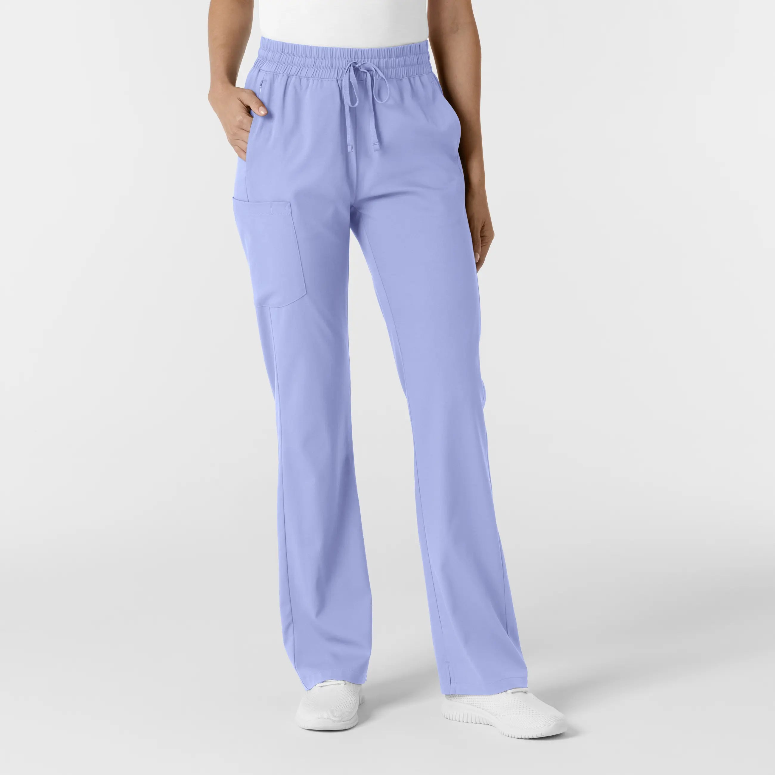 Massive Deals Wink Women's Bootcut Scrub Pant - Ceil Blue