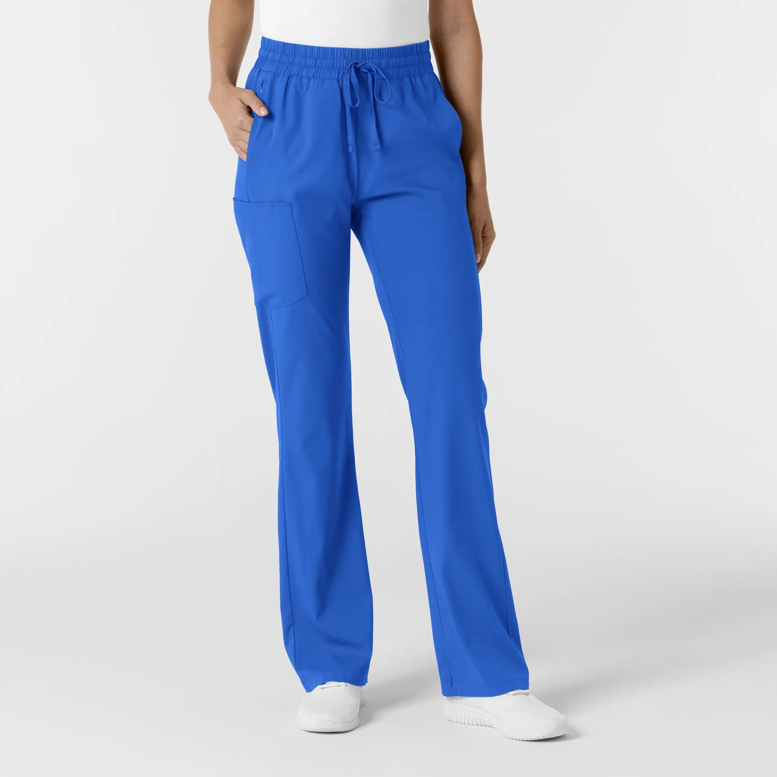 Overstock Wink Women's Bootcut Scrub Pant - Royal Blue