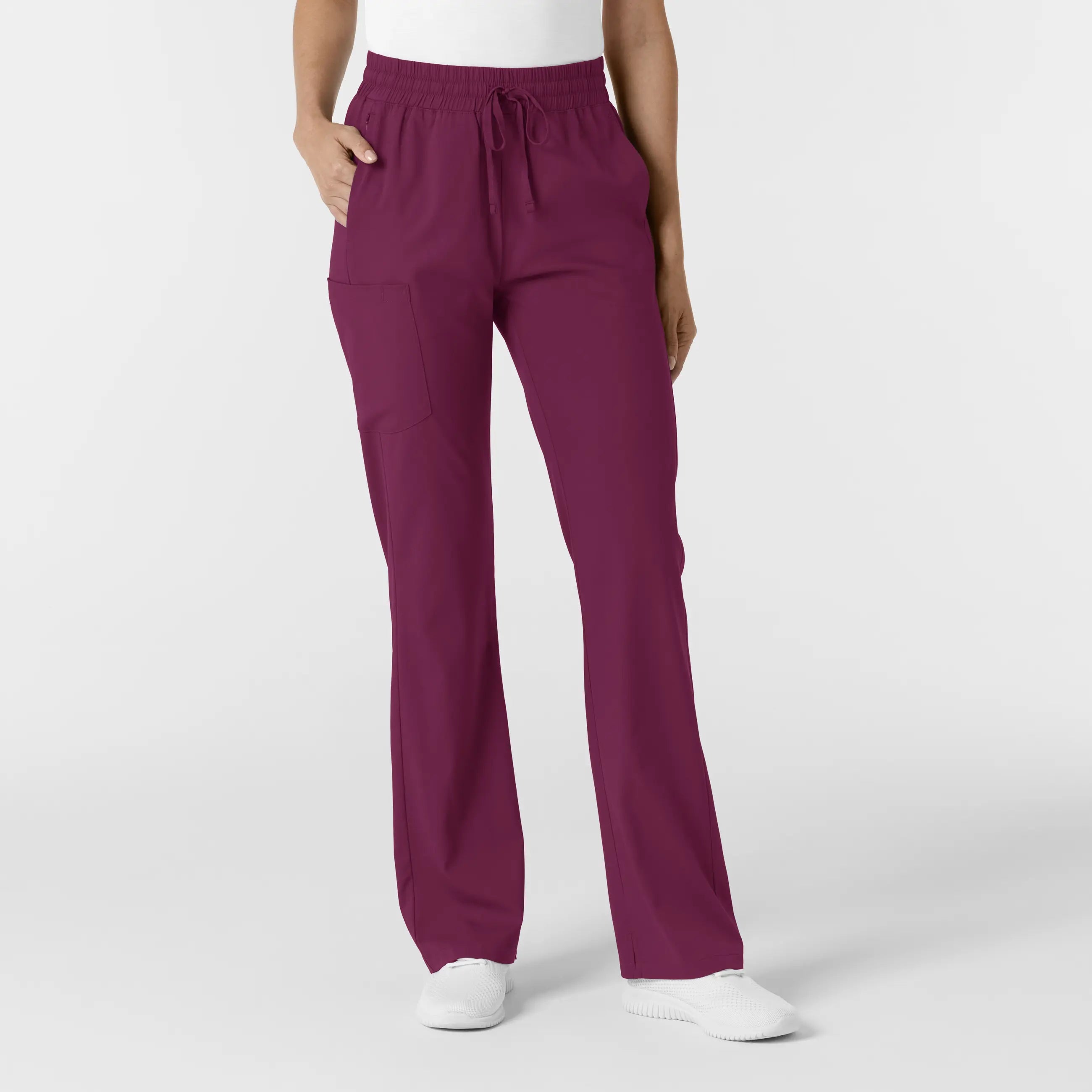 Sale Event Wink Women's Bootcut Scrub Pant - Wine