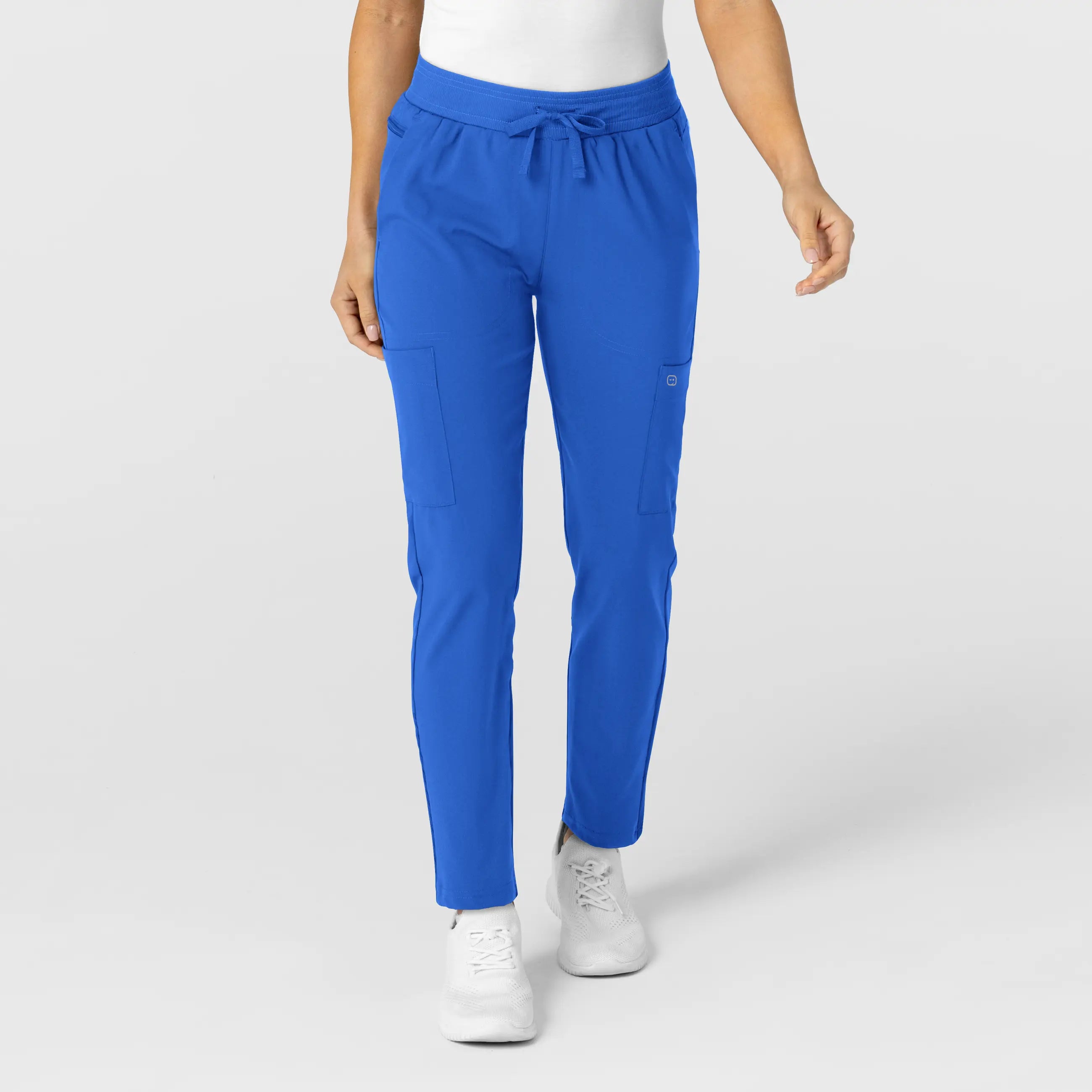 Steals and Deals Wink Women's Flex-n-Reach Track Scrub Pant - Royal Blue