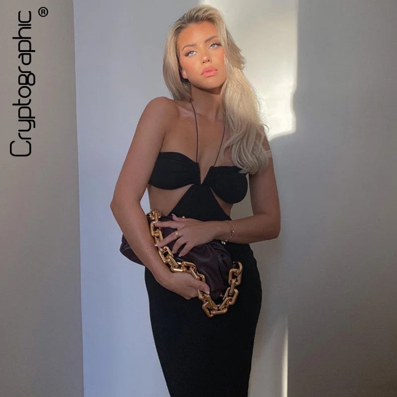 Extra Savings Christmas Gift Cryptographic Summer Spaghetti Strap Halter Sexy Backless Midi Dress Elegant Bandage Sleeveless Club Party Dresses Bodycon Extra Savings Christmas Gift Cryptographic Summer Spaghetti Strap Halter Sexy Backless Midi Dress Elegant Bandage Sleeveless Club Party Dresses Bodycon