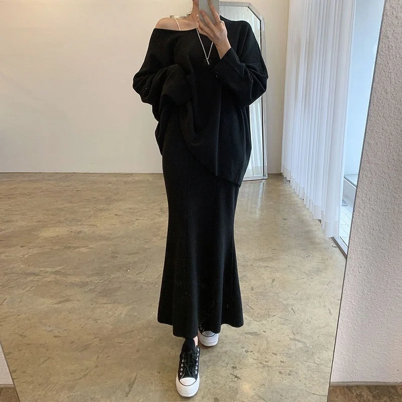 black 2 pcs set