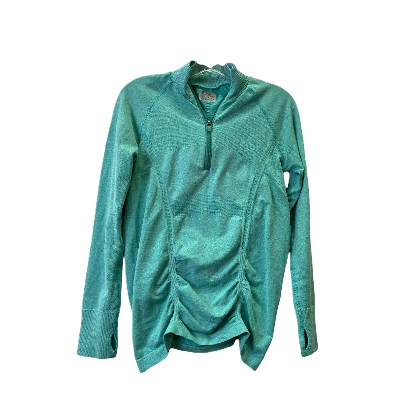 Special Buy Aqua Athletic Top Long Sleeve Collar By Athleta, Size: M