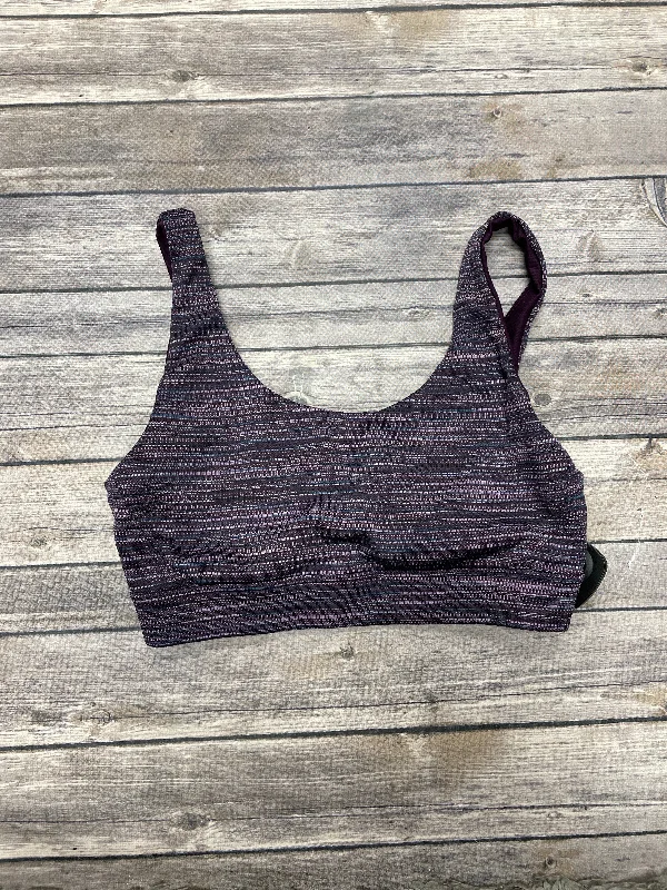 Lowest Price Athletic Bra By Dip In Purple, Size: M
