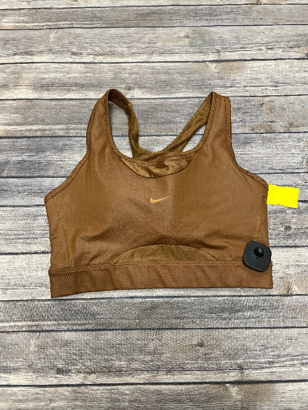 Fantastic Offers Athletic Bra By Nike In Brown, Size: L