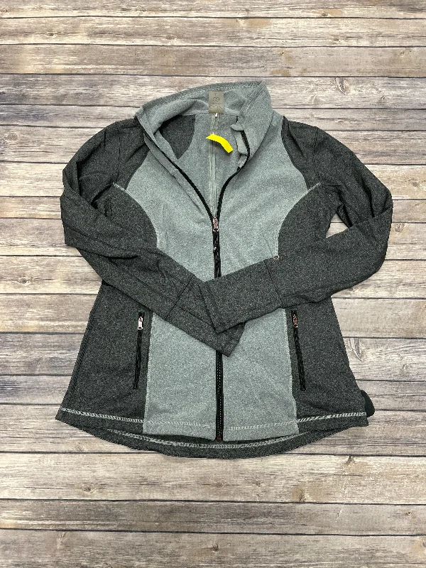 Big Discounts Athletic Jacket By Calico In Grey, Size: L