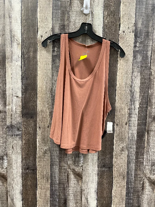 Limited Availability Athletic Tank Top By Gapfit In Brown, Size: Lp