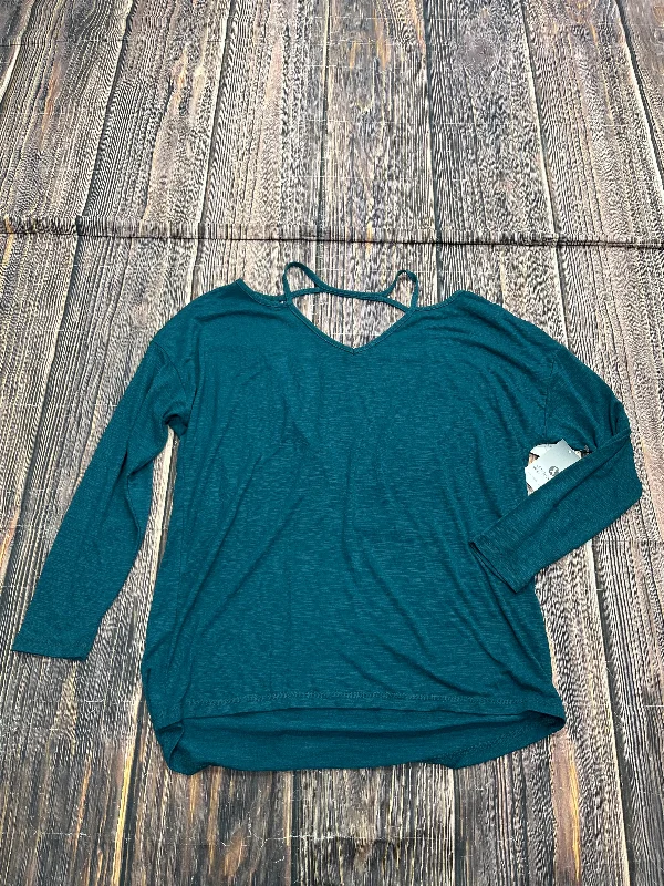 Exclusive Offers Athletic Top Long Sleeve Crewneck By Xersion  Size: L
