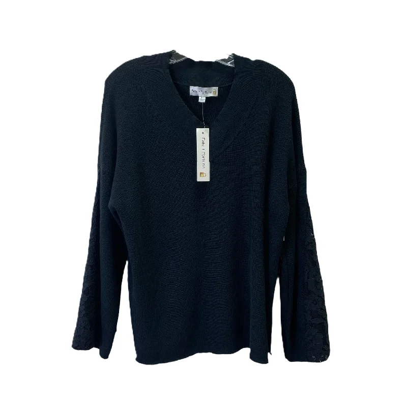 Amazing Deals Black Sweater By Cme, Size: L