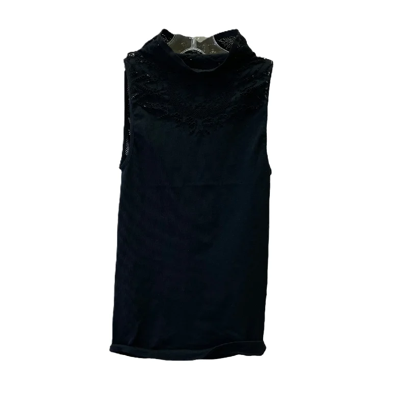 Discount Extravaganza Black Top Sleeveless By Bebe, Size: M