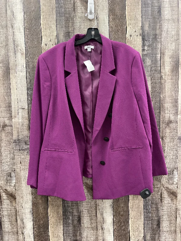 Deal Dash Blazer By Bar Iii In Purple, Size: 3x