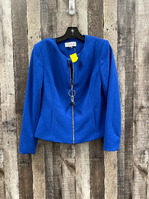 Deal Frenzy Blazer By Calvin Klein In Blue, Size: S