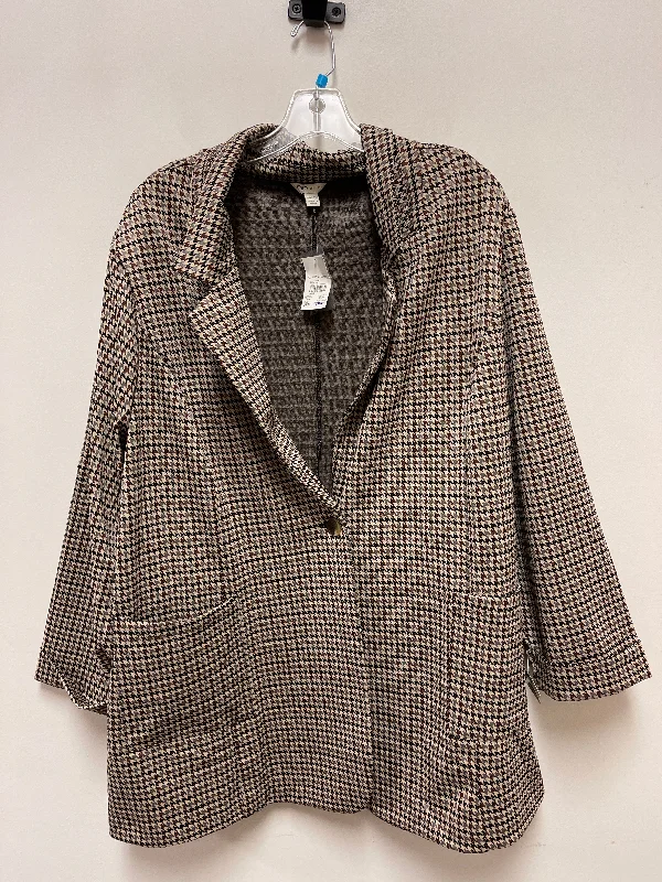 Deep Discounts Blazer By Cato In Brown, Size: 4x