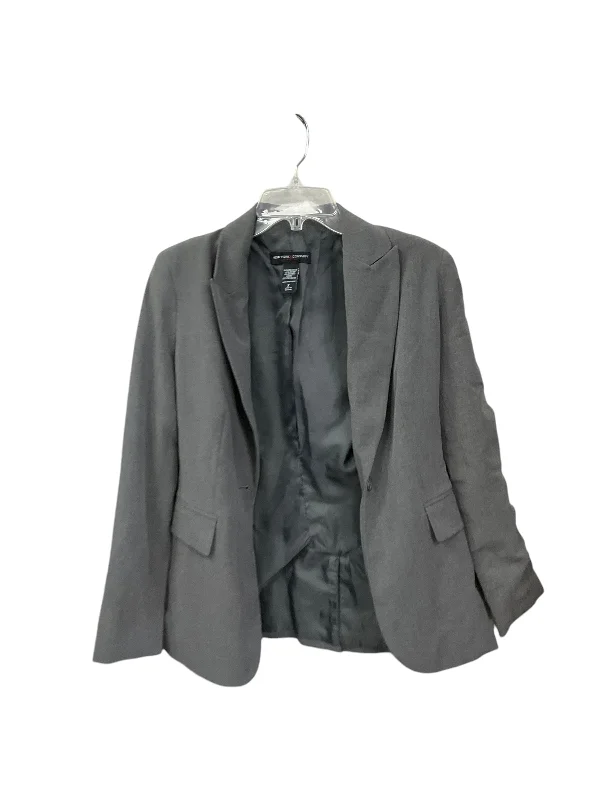 Midnight Sale Blazer By New York Jean Company In Grey, Size: Xs