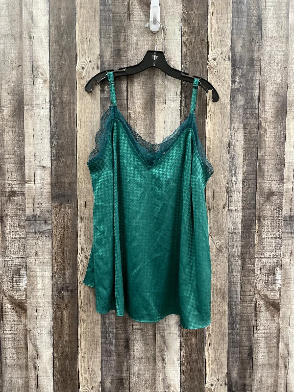 Unbeatable Prices Blouse Sleeveless By Torrid In Green, Size: 2x