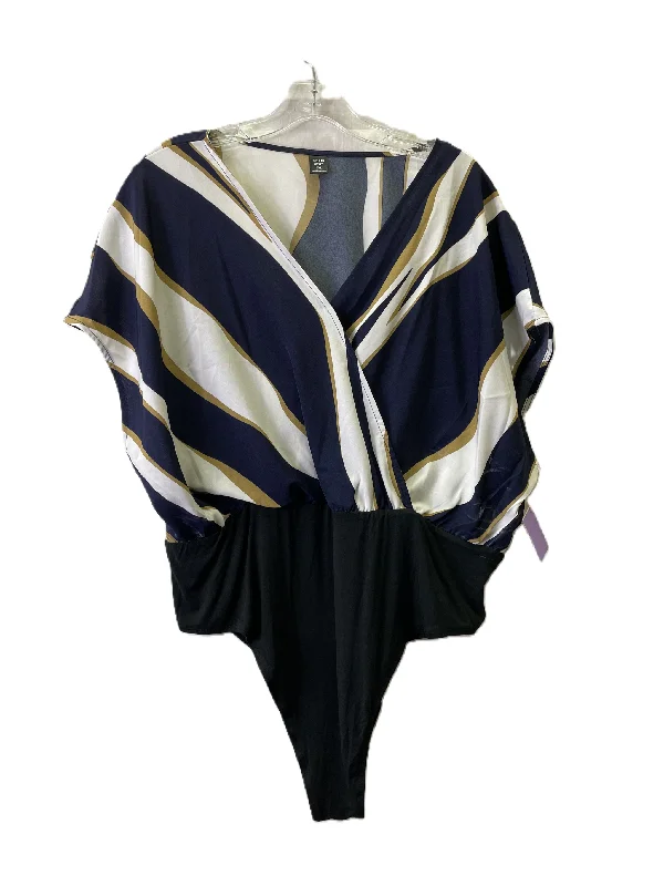 Fantastic Offers Blue Bodysuit By Shein, Size: 3x