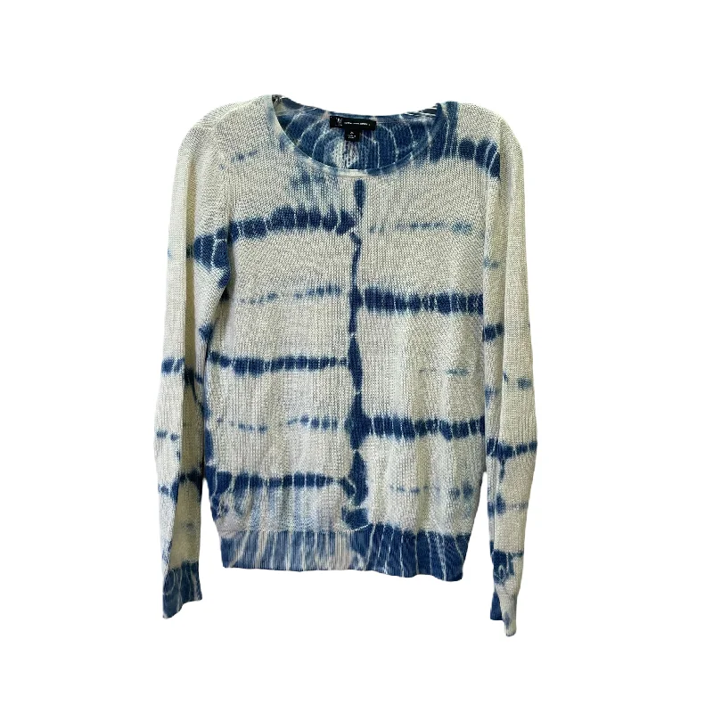 Deal of the Week Blue & White Sweater By Inc, Size: Xs
