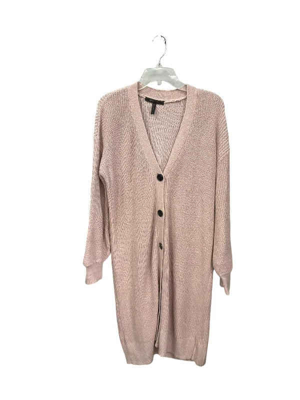 Savings Event Cardigan By Bcbgmaxazria In Pink, Size: M