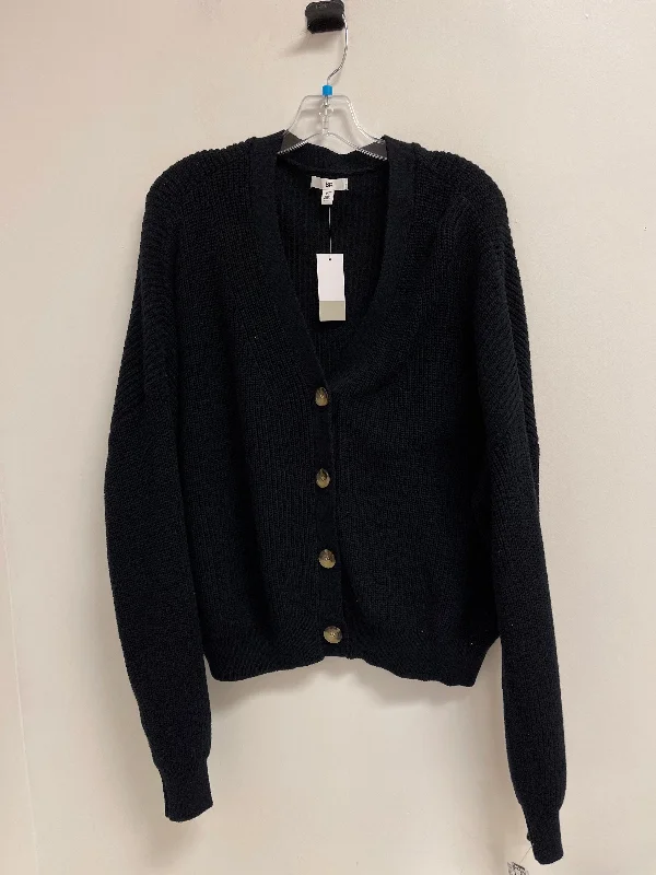 Crazy Deals Cardigan By Bp In Black, Size: 1x