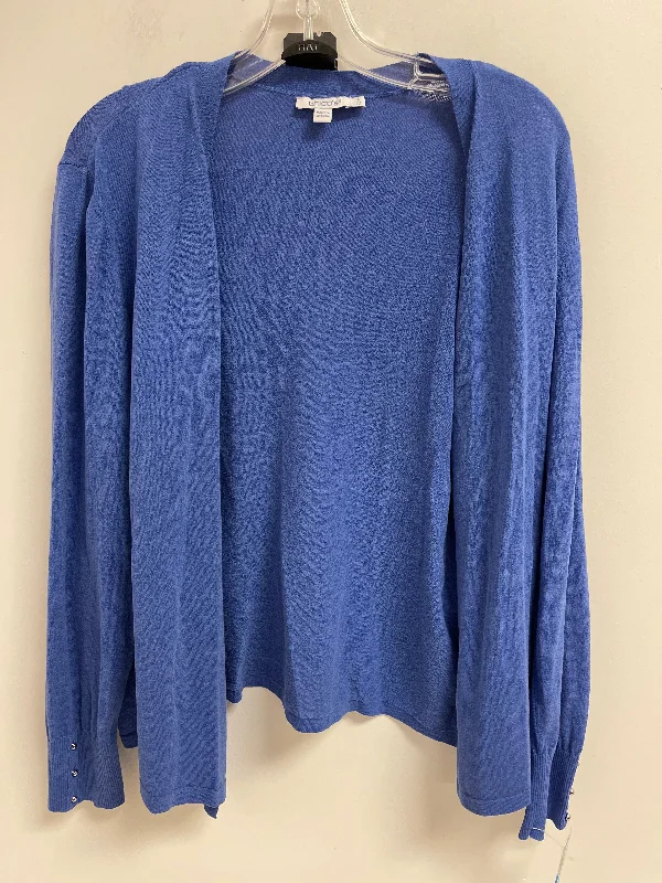 Price Meltdown Cardigan By Chicos In Blue, Size: 2x