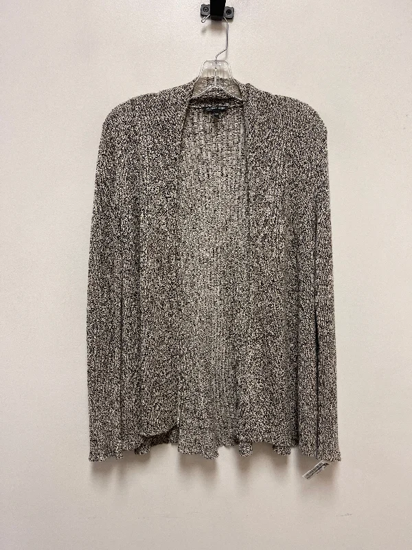 Act Fast Cardigan By Eileen Fisher In Grey, Size: S