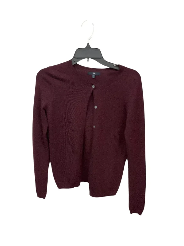 Mega Deal Cardigan By Gap In Plum, Size: Xs