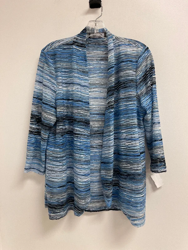 Shop and Save Cardigan By Kasper In Blue, Size: L