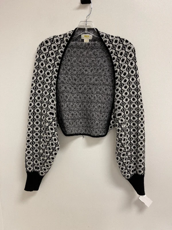 Discount Deals Cardigan By Maeve In Black & White, Size: M