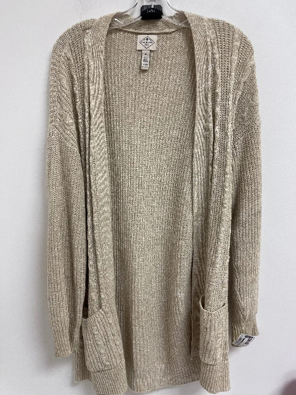 Bargain Blast Cardigan By St Johns Bay In Cream, Size: M