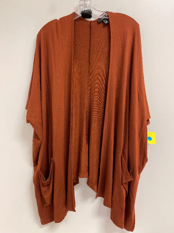 Big Discounts Cardigan By Susan Graver In Brown, Size: L
