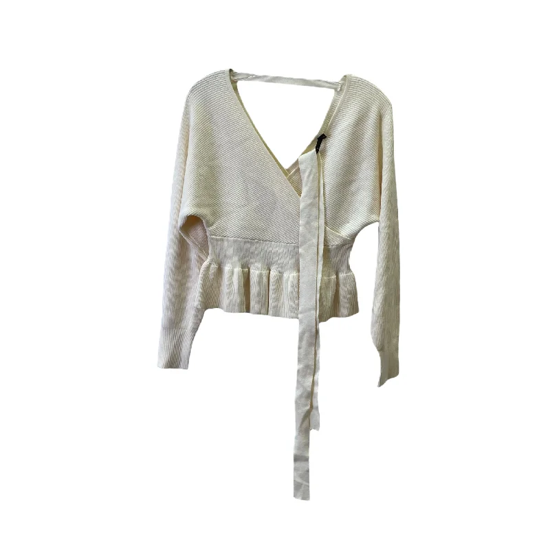 The Best Prices Cream Sweater By Cme, Size: S