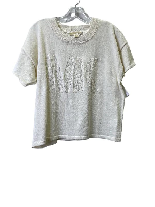 Year-End Sale Cream Sweater By Michael By Michael Kors, Size: M