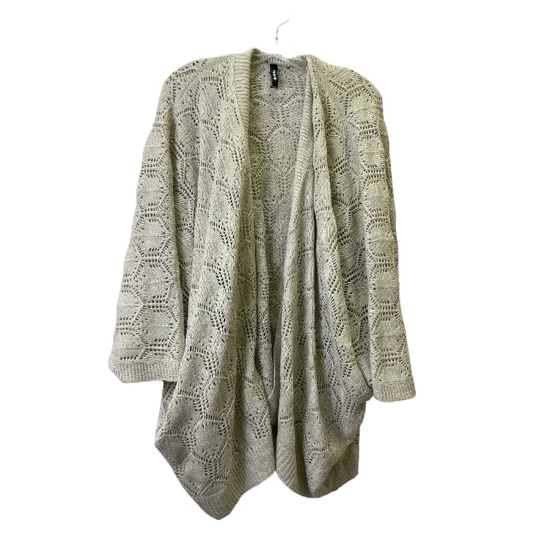 Online Specials Cream Sweater Cardigan By Torrid, Size: 1x