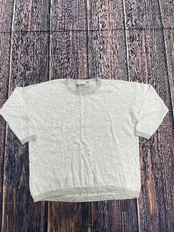 Sale Event Cream Top Long Sleeve Loft, Size M