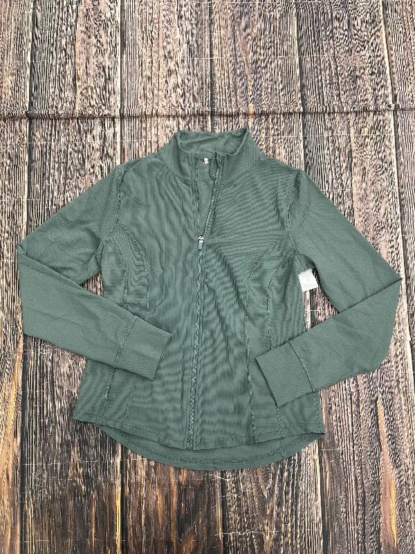 Deal Mania Green Athletic Jacket 90 Degrees By Reflex, Size L