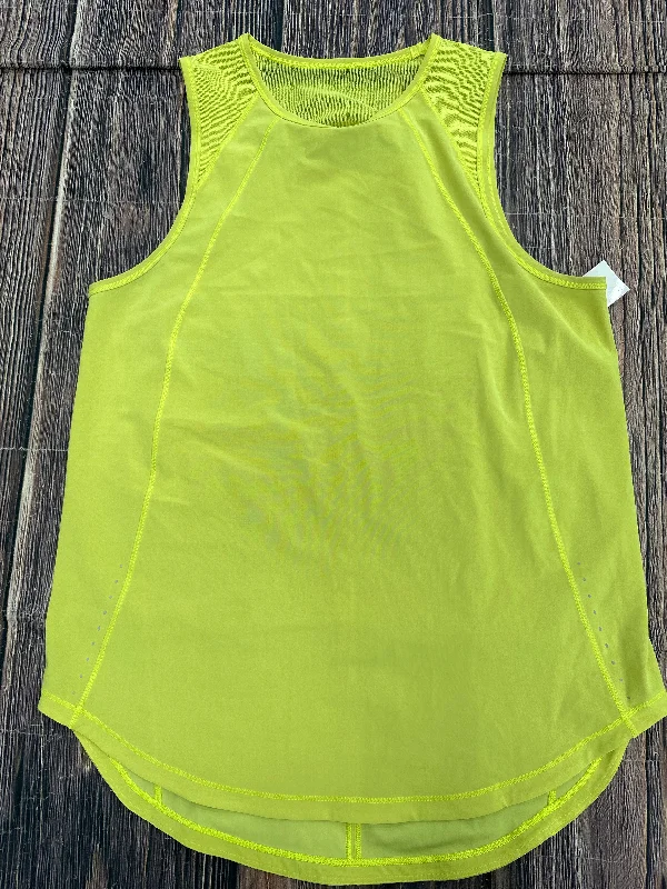 Grand Opening Sale Green Athletic Tank Top Lululemon, Size L