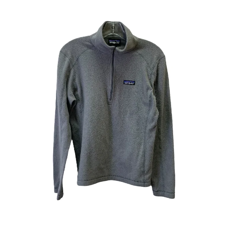 Hurry In Grey Athletic Fleece By Patagonia, Size: M