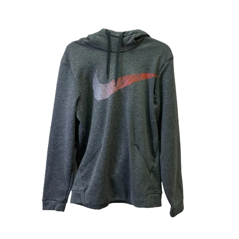 Fantastic Deals Grey Athletic Jacket By Nike, Size: S