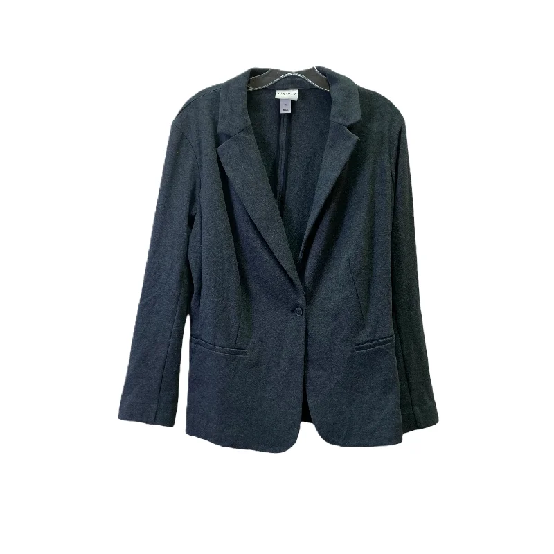 Price Rollback Grey Blazer By Ava & Viv, Size: Xl