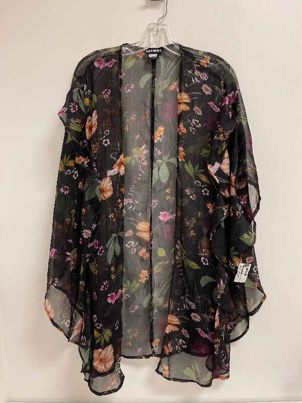 Shop and Save Kimono By Steve Madden In Black, Size: Osfm