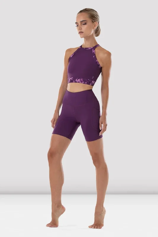 Massive Deals Ladies Reece High Neck Crop Top