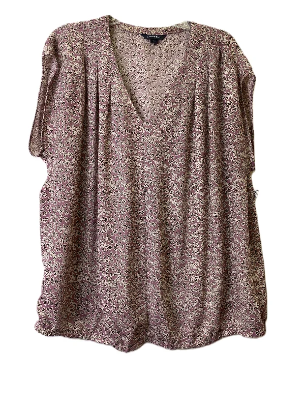 Special Discount Mauve Top Sleeveless Basic By Lands End, Size: 1x