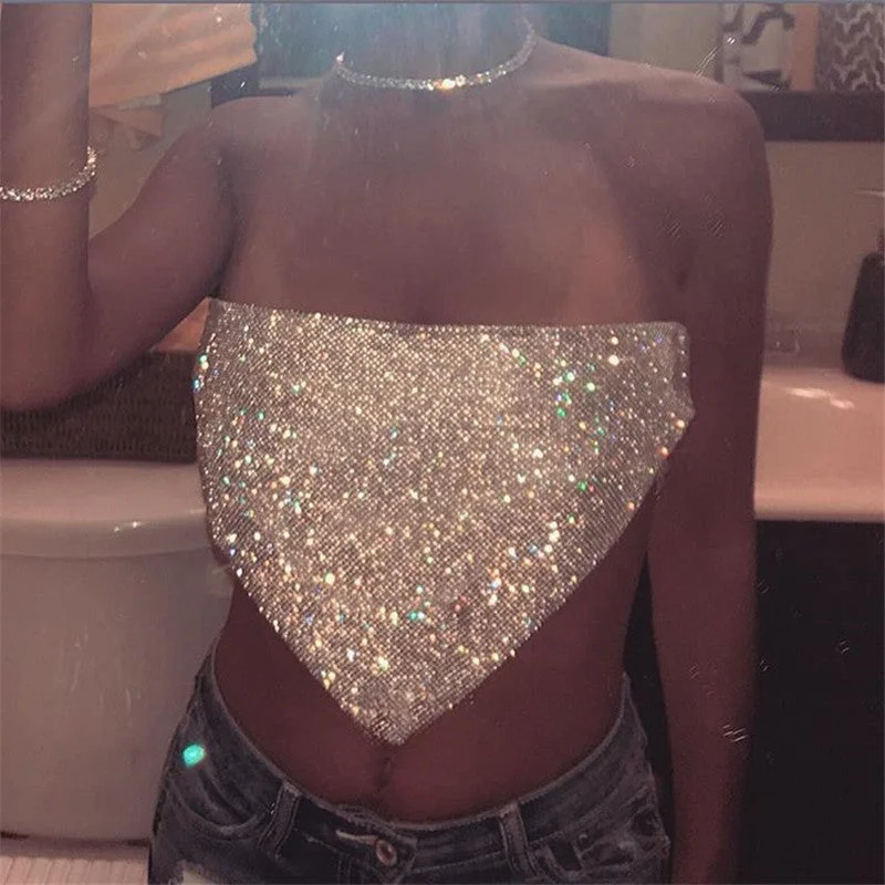 Season Finale Sale NOVANCE YX1026 Silver Sequin diamond charm bar Costume corset tops female trendy basics tops women summer women sex tube top Season Finale Sale NOVANCE YX1026 Silver Sequin diamond charm bar Costume corset tops female trendy basics tops women summer women sex tube top