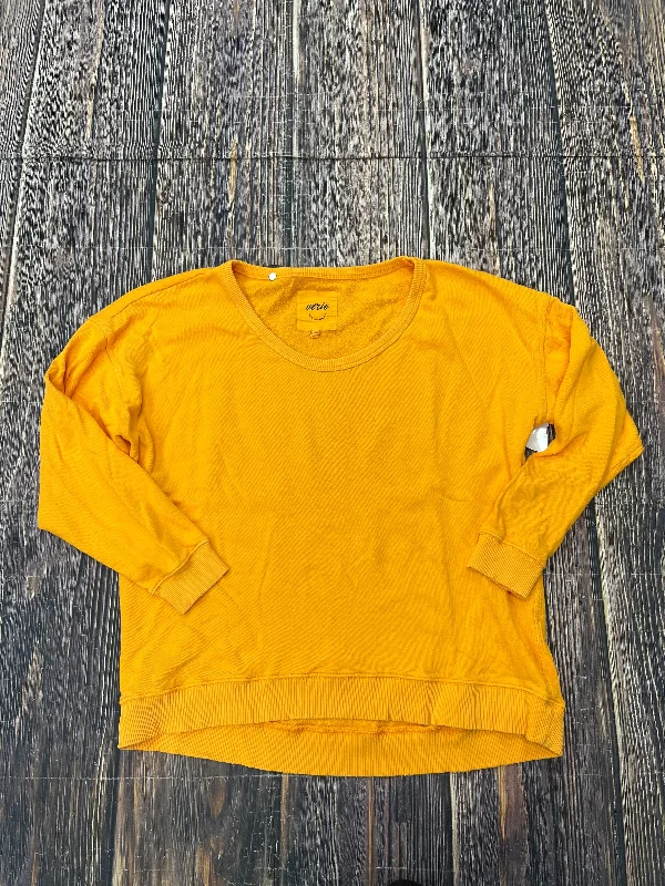 Deal Mania Orange Sweatshirt Crewneck Aerie, Size Xs